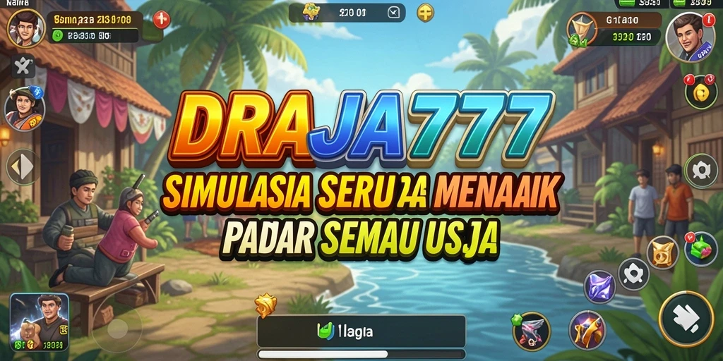 Tampilan gameplay DRAJA777 yang memukau dan interaktif.