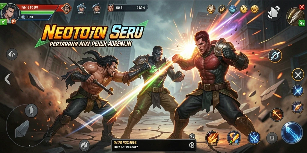 Tampilan gameplay seru dan mendebarkan dari NEOTOTO.