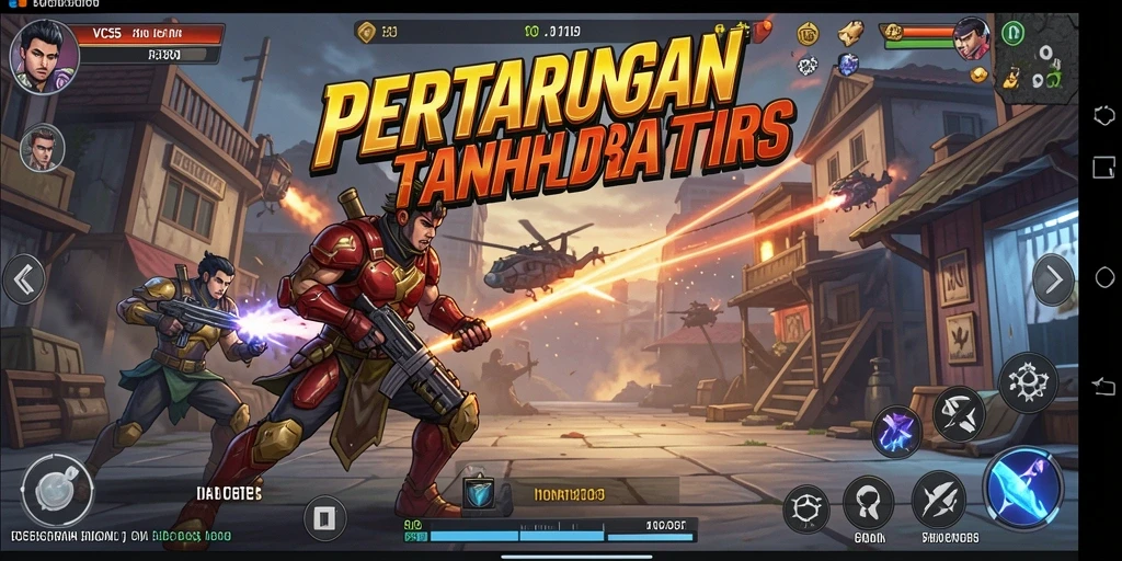 Tangkapan layar gameplay VC55 yang penuh aksi seru.